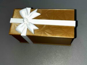 Pudełko ślubne minimalistyczne